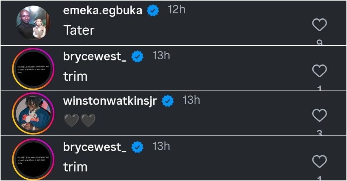 Comments on Tate's post